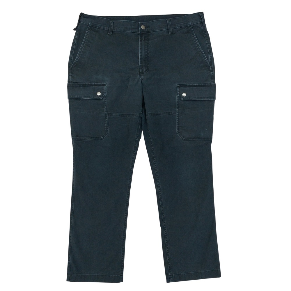 40 Grit Cargo Pants Mens 40x32 Slim Fit Dark Gray Duluth Trading Chore Workwear